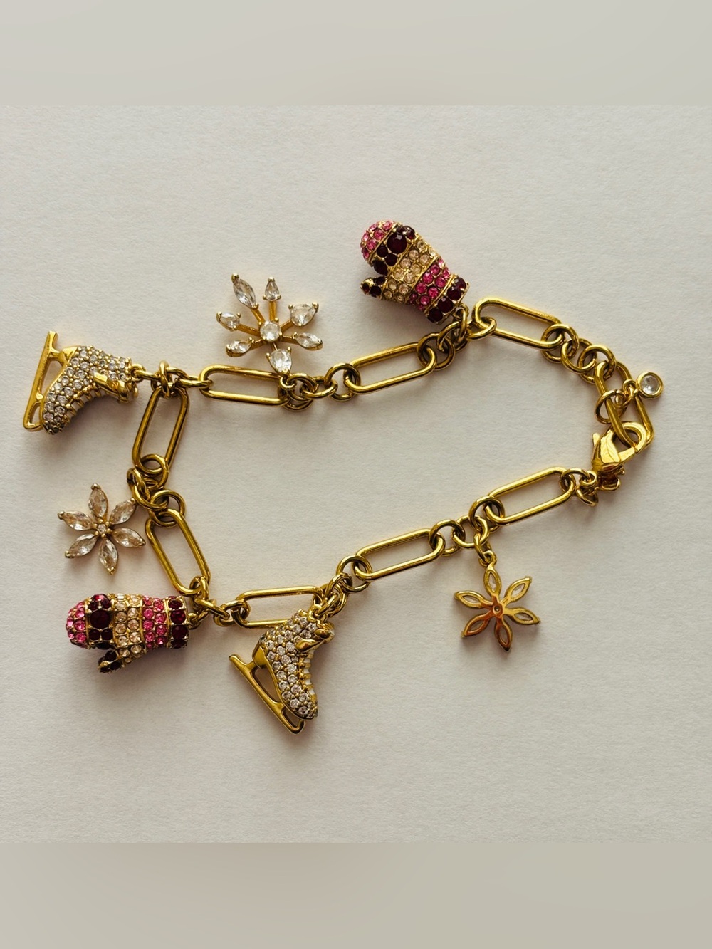 Kate Spade New York Winter Snow Day Charm Bracelet - Picture 3 of 6